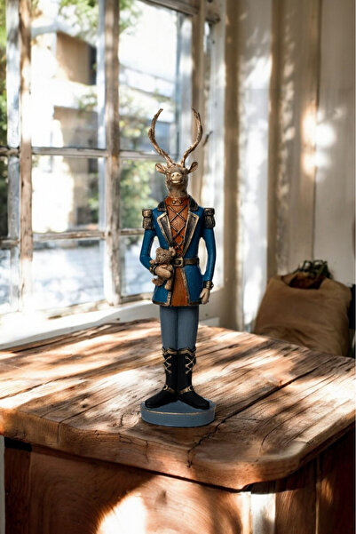 Harmoni Art Dekoratif Geyik Biblo