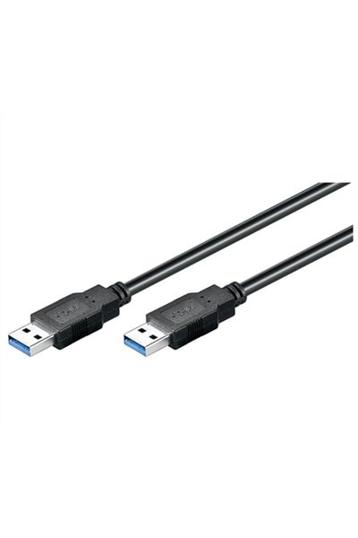 goobay Kabel USB 3.0 męski typ A do męski typ A 3 m Czarny