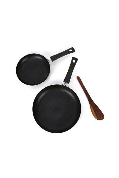Chefline Aluminium Fry Pan Set with Turner, 2 pcs, 20 cm + 26 cm 1942222