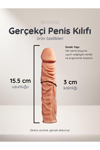 Night Blue Erotic Shop 2’li Penis Kılıfı Seti – Testisli ve Testissiz Realistik Model