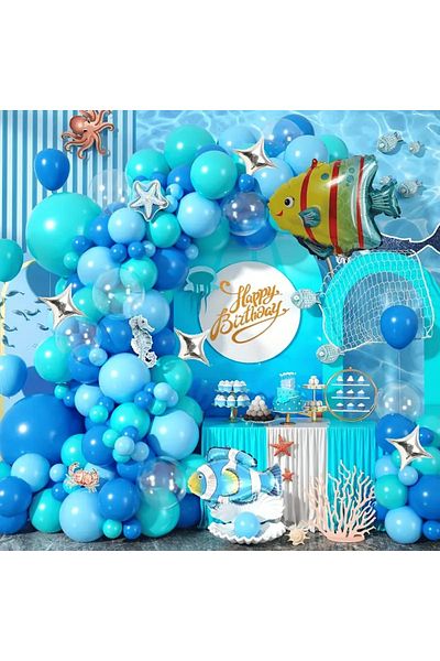 CANSIN Sea Creatures Balloon Set