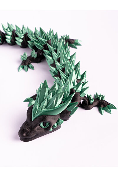 Minikoni 3D Baskı Hareketli Kristal Ejderha Figürü