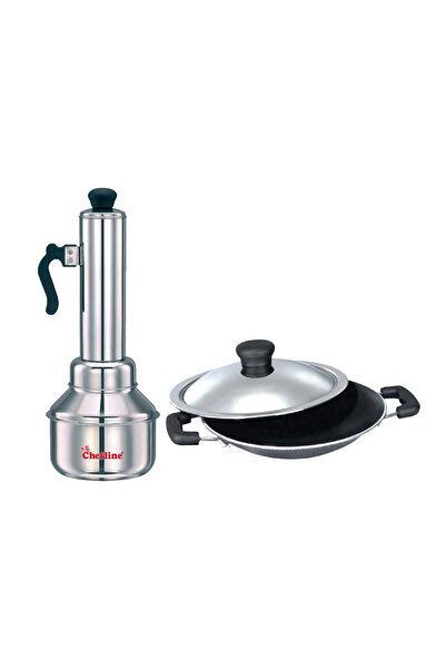 Chefline مقلاة أبام غير قابلة للالتصاق، 20 سم + بوتوكودام ستانلس ستيل 2253399