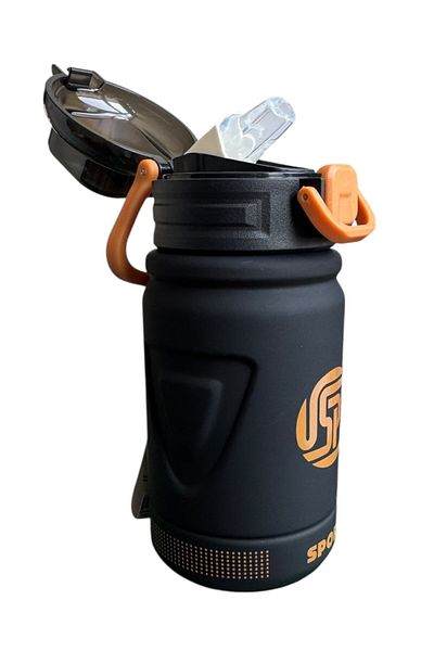 Polin Polo Sport Soft Touch Tritan Water Bottle with Straw 600ml