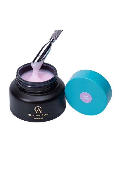 Cristina Albu Brand Gel de constructie autonivelant, Rose Quartz, 30g