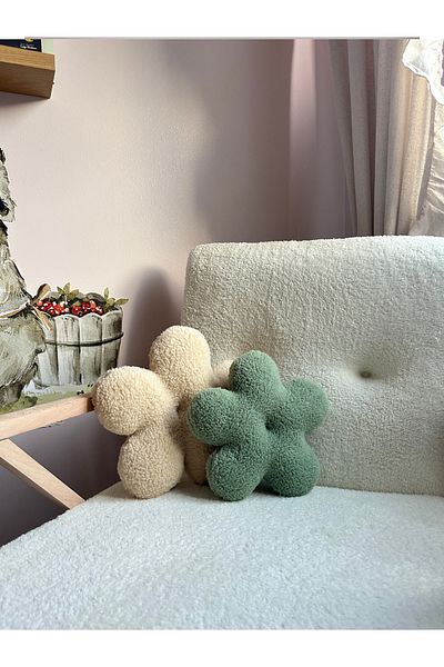 vivimade Flowers Baby Kids Room Flower Pillow 2-Pack
