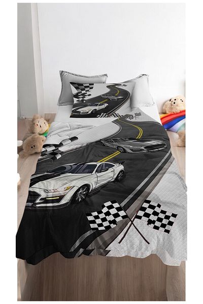 Bebişim Halı Single Child Pique Pillowcase with Trolley