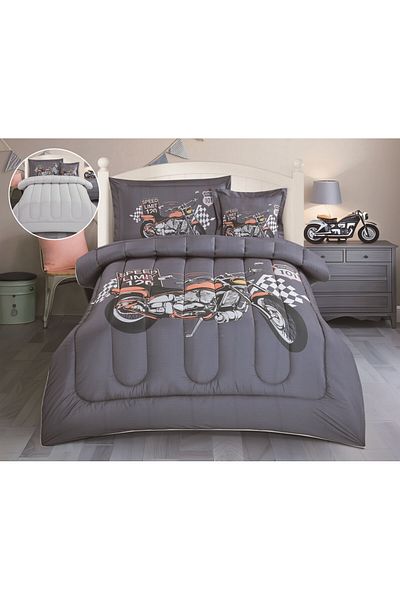 HOURS Horse Kids Modern Graphic Quilt Set 4 Pieces