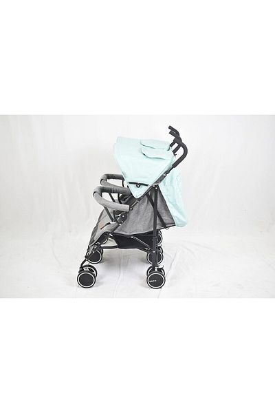 rexa Two Luxury Baby Stroller – Compact & Comfortable Ride for Infants (Brown, 40 x 70 x 80 cm)