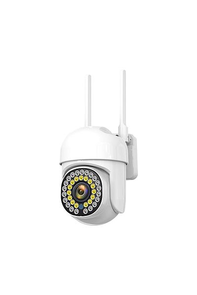 divendi-ro 2MP smart IP CCTV CCTV surveillance camera, Wi-Fi, light and motion sensor, infrared, alerts, white