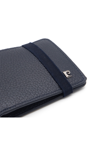 Pierre Cardin Navy Blue Leather Men's Wallet 0275L4X
