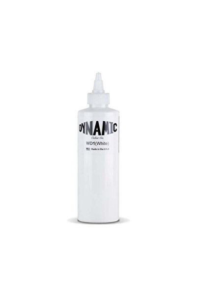 Dynamic White Tattoo Paint 8oz - 240ml