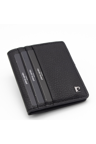 Pierre Cardin Black Men's Leather Wallet 0205F6D