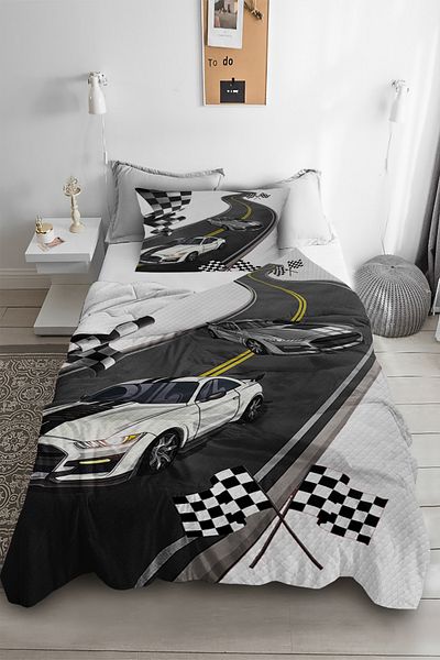 Bebişim Halı Single Child Pique Pillowcase with Trolley