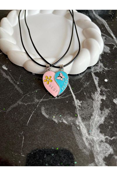 EMKSHOP Pair of Friendship Necklace Pair Necklace