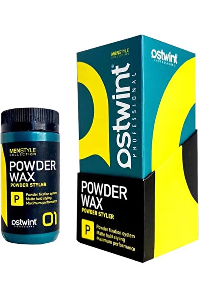 Saç Şekillendirici Pudra - Toz Wax 20g MenStyle Collection Güçlü Tutuculuk, Mat Bitiriş