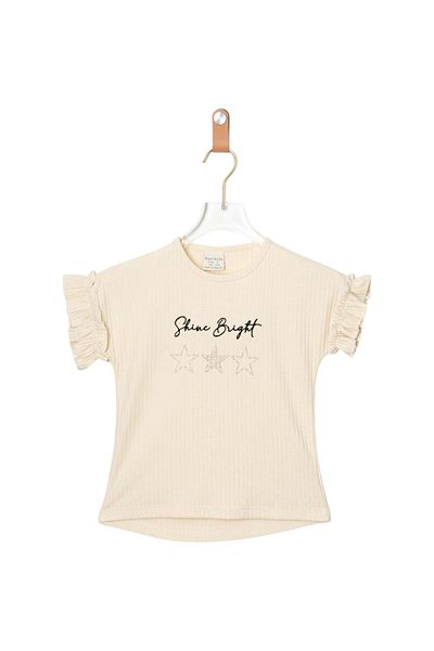 Babexi Shine Bright Tshirt Ecru