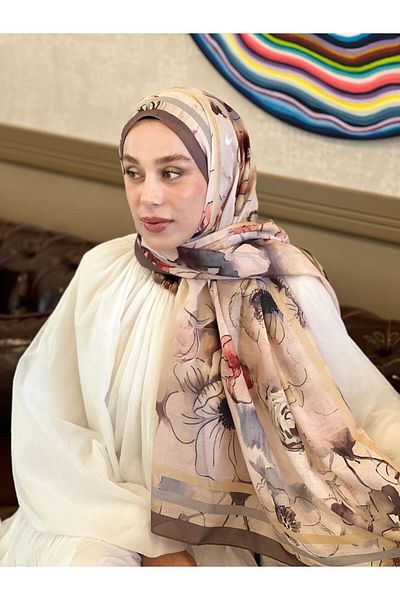 Modakaşmir Pastelia Pattern Lina Shawl