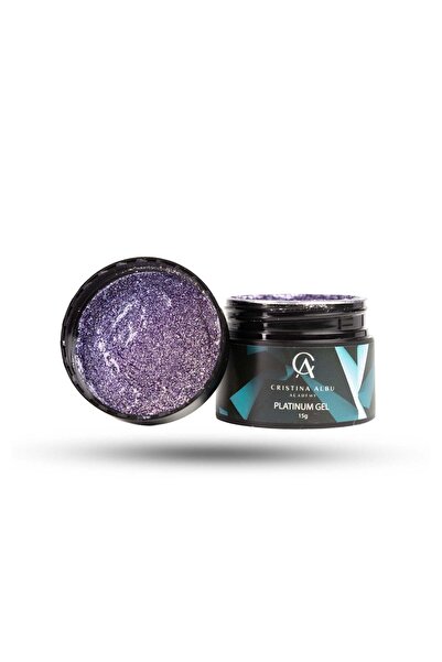 Cristina Albu Brand Gel Design Purple Platinum 15g