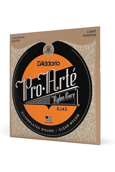 Daddario DadDario EJ43 Classic Guitar String Set (4/4), Silverplated Wound