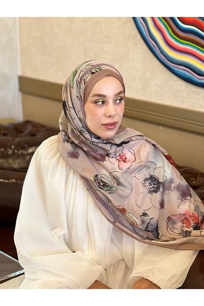 Modakaşmir Pastelia Pattern Lina Shawl