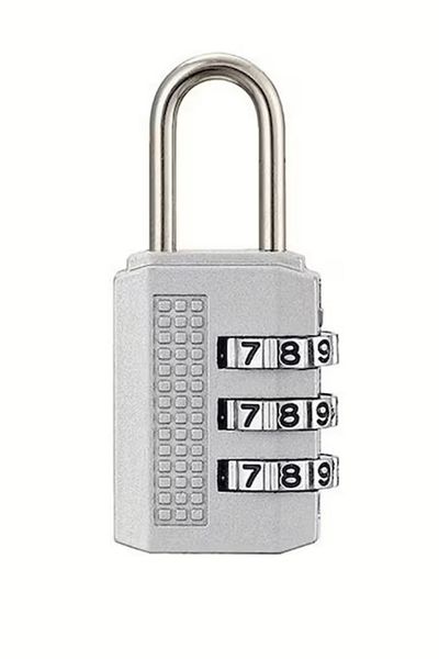 usin Mini 3 Digit Combination Cabinet Bag Suitcase Door Daily Bicycle Lock - Combination Padlock 32mm