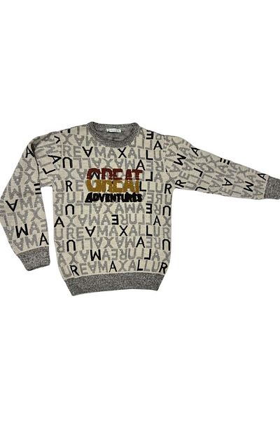 Erceylan Text Modeled Sweater