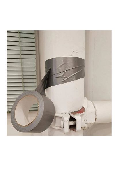 TopSoon TopSoon adhesive tape roll, 50 mm x 25 m, polyethylene, silver