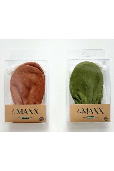 LOVE MAXX Lovemaxx Men's Double Glove Set Khaki