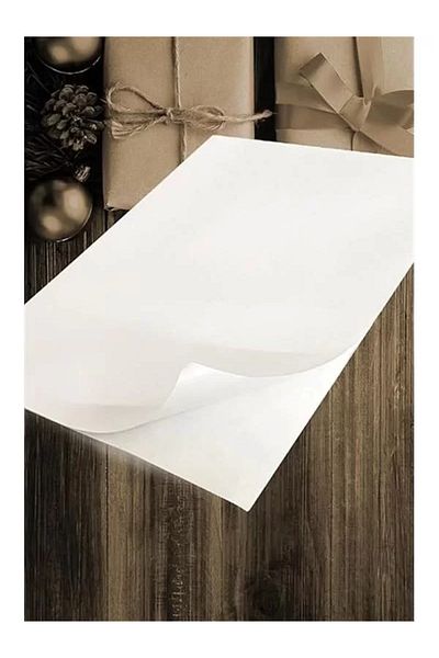 ShopZum A4 Adhesive Label Paper, 21X29.7 Cm, 25 Sheets, 160 Gr, Compatible with All Printers, White