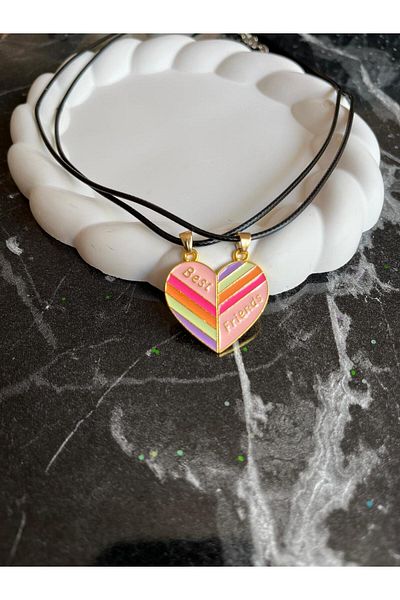 EMKSHOP Pair of Friendship Necklace Pair Necklace