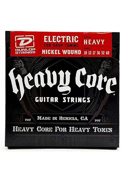 Jim Dunlop Dunlop Dhcn1060 سلسلة جيتار كهربائي ثقيلة 6 (10-60)