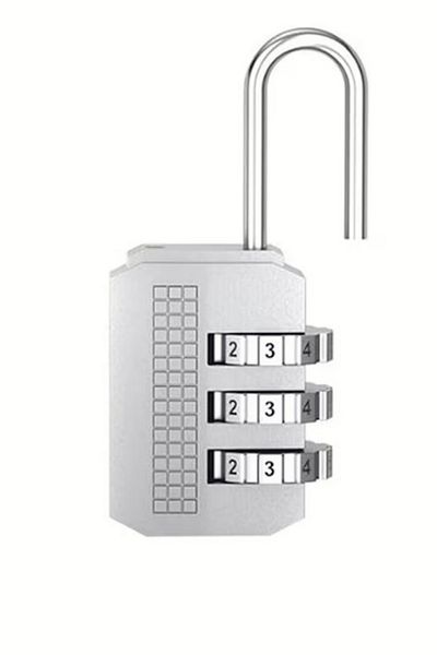 usin Mini 3 Digit Combination Cabinet Bag Suitcase Door Daily Bicycle Lock - Combination Padlock 32mm