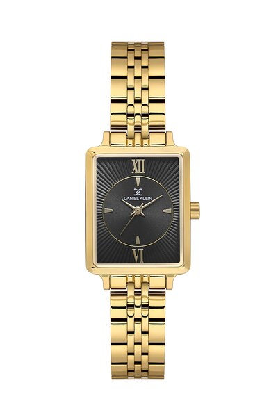 Daniel Klein Retro Square Women's Wrist Watch Original 2 Years Warranty