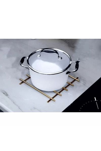 COLLECTİON Bfs Πυρίμαχο Ανοξείδωτο Ταμπλό Χρυσό Χρώμα