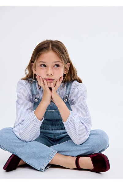 MANGO Kids Uzun denim tulum