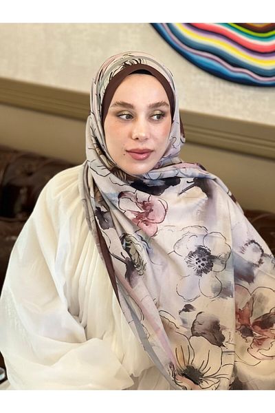 Modakaşmir Pastelia Pattern Lina Shawl
