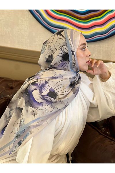 Modakaşmir Pastelia Pattern Lina Shawl