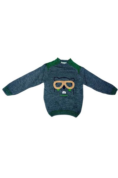 Erceylan Glasses Sweatshirt Dark Gray