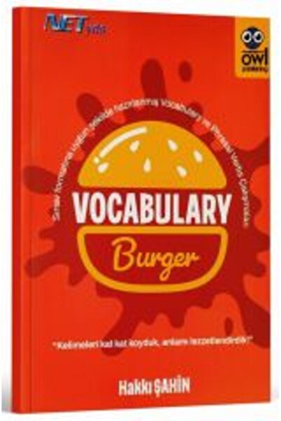 Owl Publishing YDS YÖKDİL YKSDİL Vocabulary Burger - Hakkı Şahin Owl Publishing