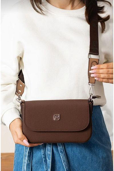 Just Polo Justpolo Women's Stone Navy Blue Two Straps Shoulder and Crossbody Bag