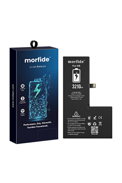 morfide Apple iPhone XS Uyumlu 3210mAh Yüksek Kapasiteli Batarya M-Max – A Sı...