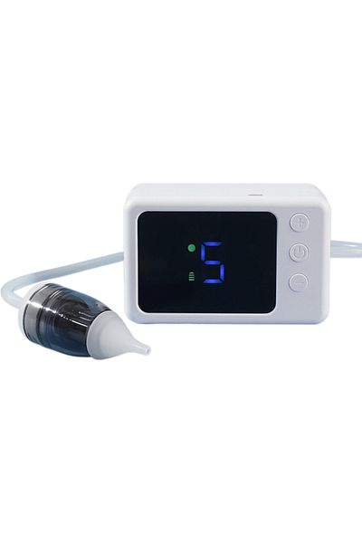 AdriMar Electric Nasal Aspirator for Babies, 5 Power Levels, Mucus Clearing Device