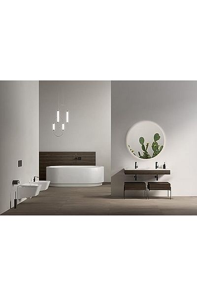 Mena Rise Şirinshop Suit A4283739 Concealed Shower Mixer Surface Mounted Group, Glossy Black 1108107