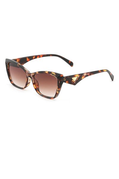 MUADEX Rectangle Design Bone Frame Women Sun Glasses Ce Certified U400 Protected