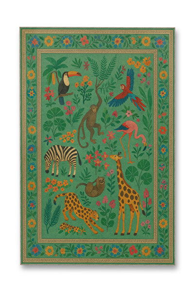 Rugs Modern Halı سجادة ديكور حديثة متعددة الألوان ذات طابع حيواني من MOSSO، س...