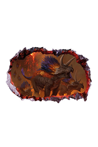 BV Autocolant decorativ cu dinozauri, 85 cm, 4251ST-1