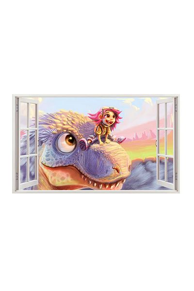 BV Decorative sticker with Dinosaurs, 85 cm, 4258ST