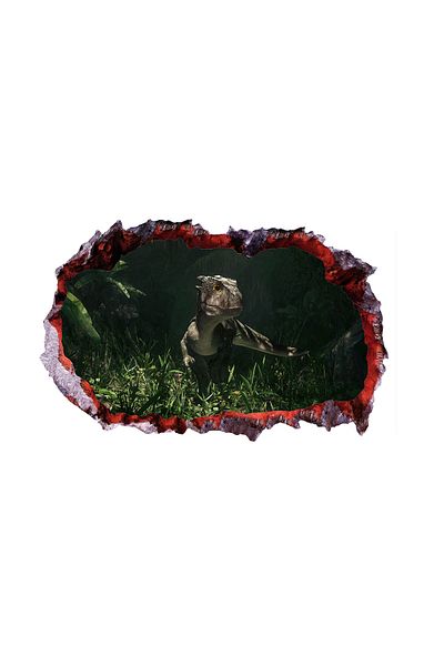 BV Decorative sticker with Dinosaurs, 85 cm, 4296ST-1