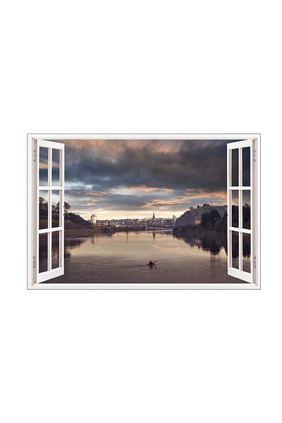 BV Decorative sticker, 3D Window, Waterford, 85 cm, 687STK